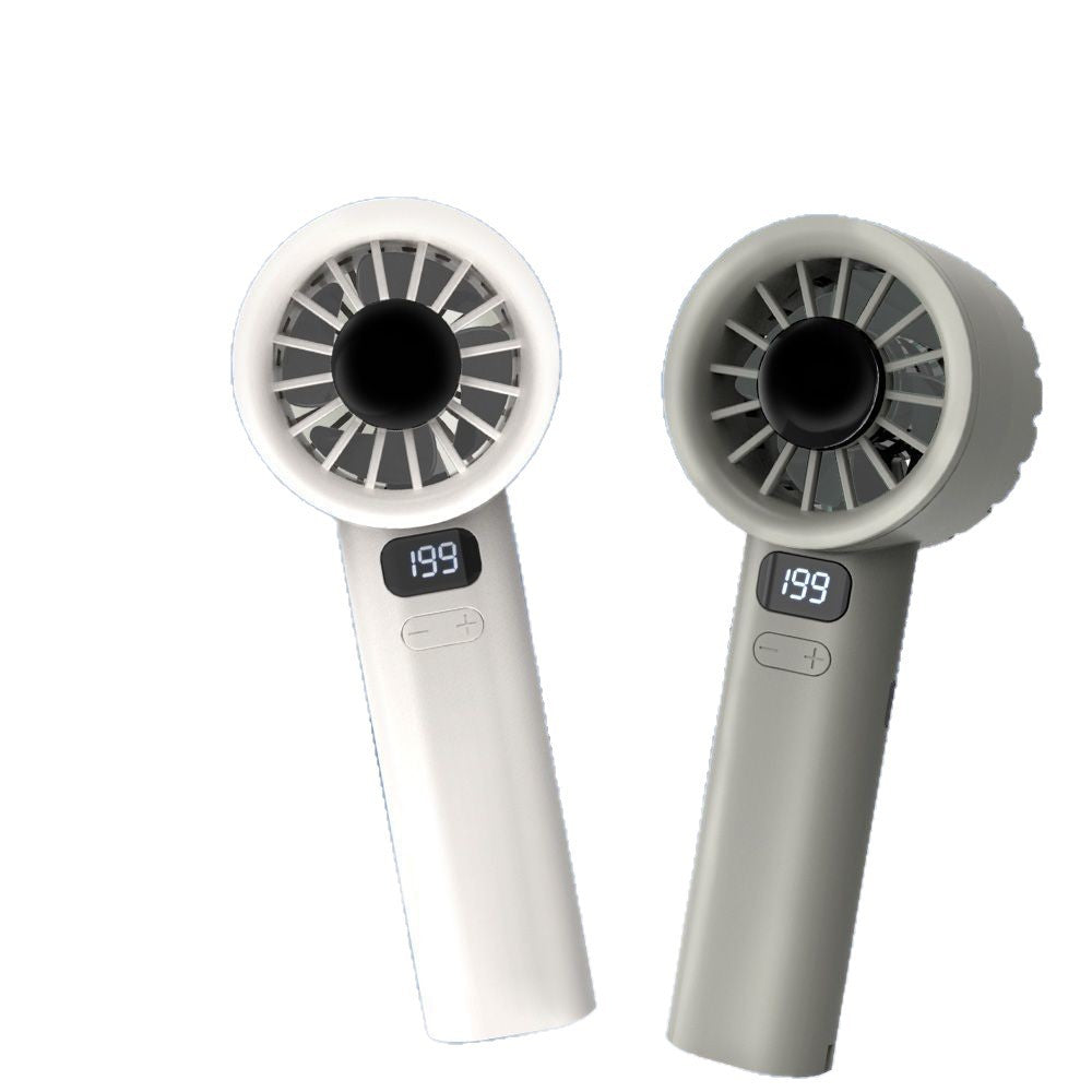 Ladies portable mini fan with smart display Stornfield