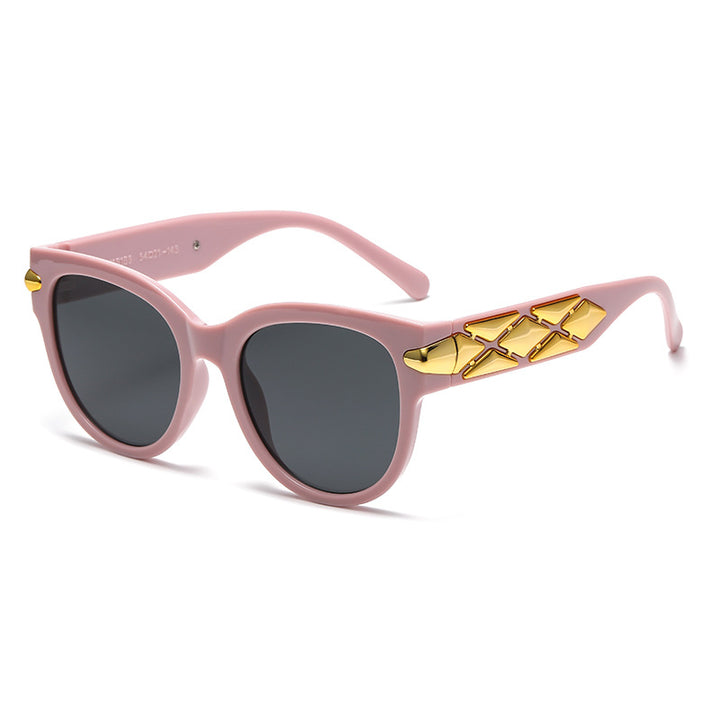 Women's designer sunglasses with innovative, detailed frame Stornfield
