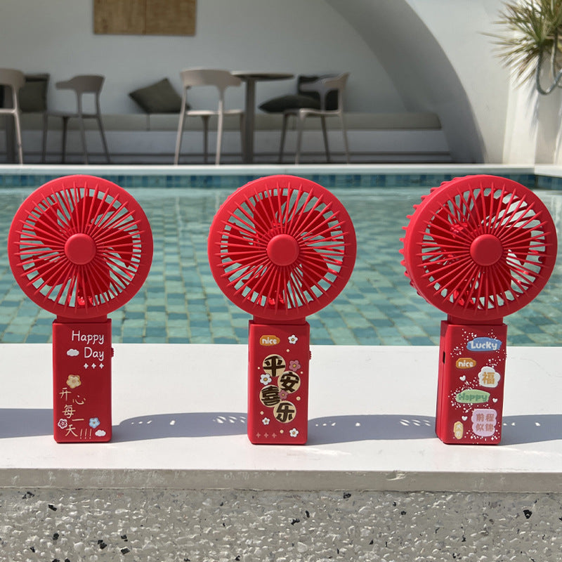 Women's Portable Mini Fan with Decorative Design Stornfield