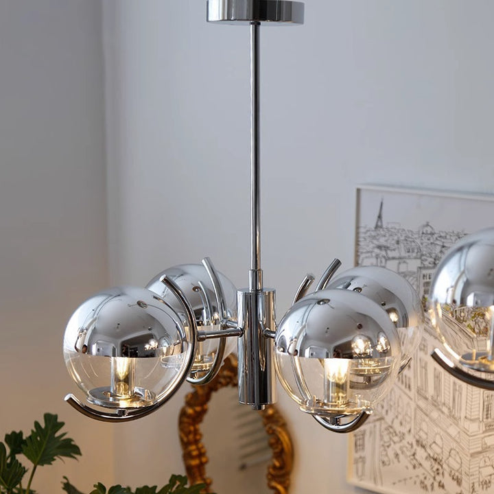 Modern Geometric Globe Pendant Light