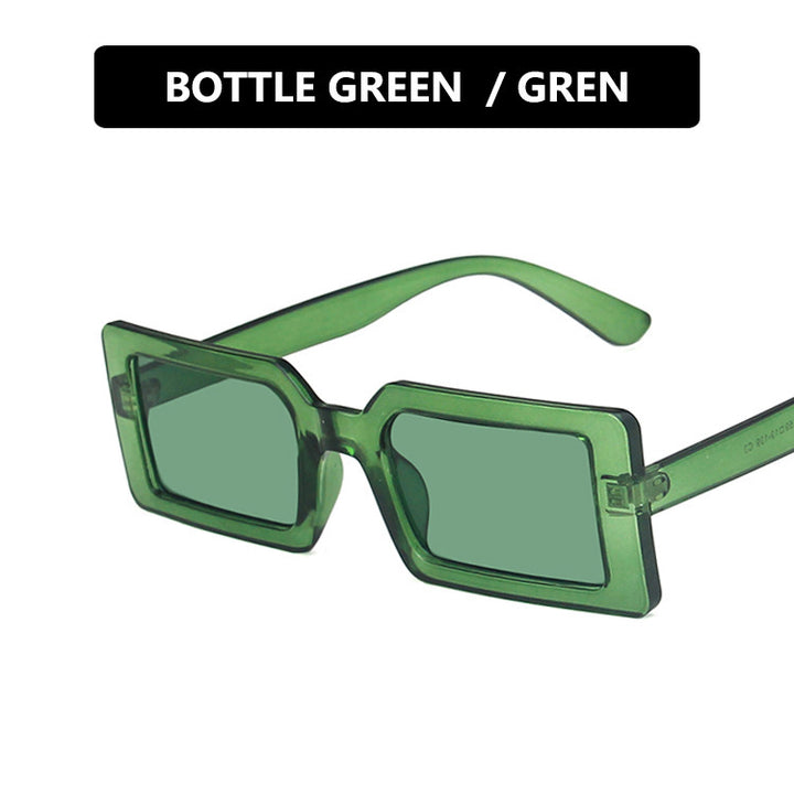 Women's square sunglasses with modern, wide frame and protective UV filter Stornfield