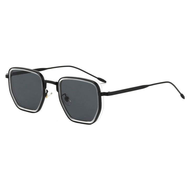 Ladies Square Designer Sunglasses with Stylish Metal Frame Stornfield