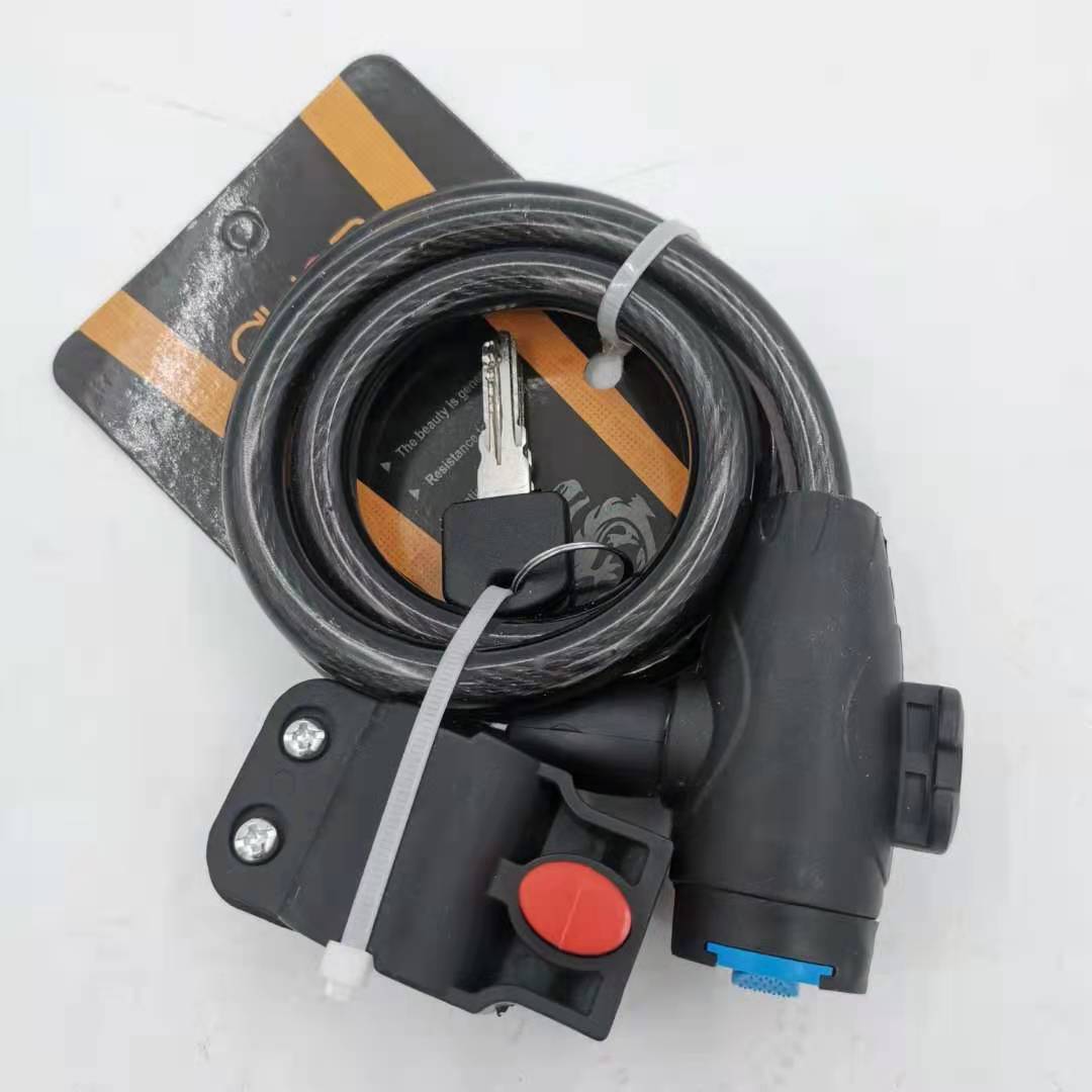 Heavy-Duty Flexible Bicycle Lock with Key Stornfield