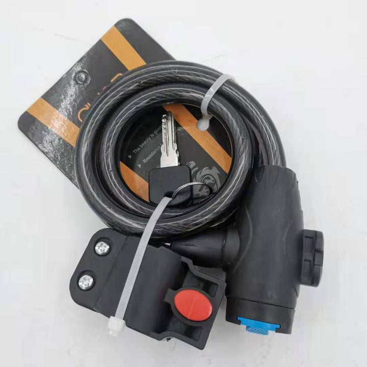 Heavy-Duty Flexible Bicycle Lock with Key Stornfield