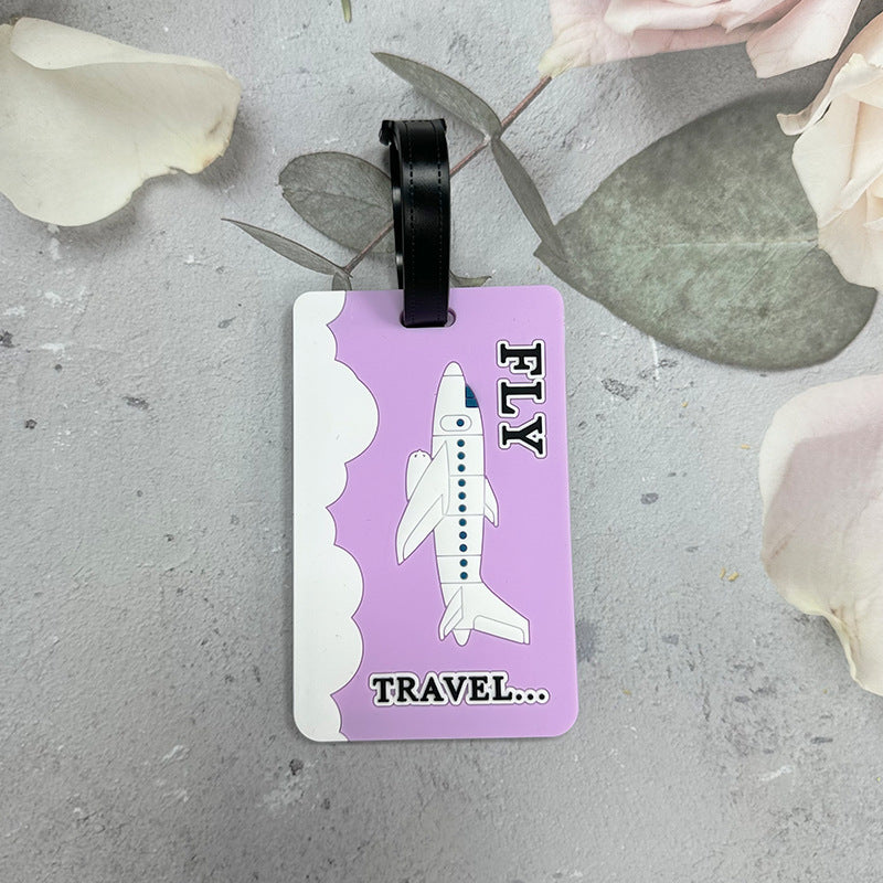 Airplane-Themed Luggage Tag Stornfield