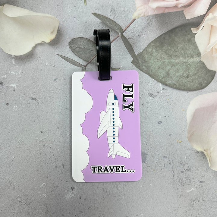 Airplane-Themed Luggage Tag Stornfield