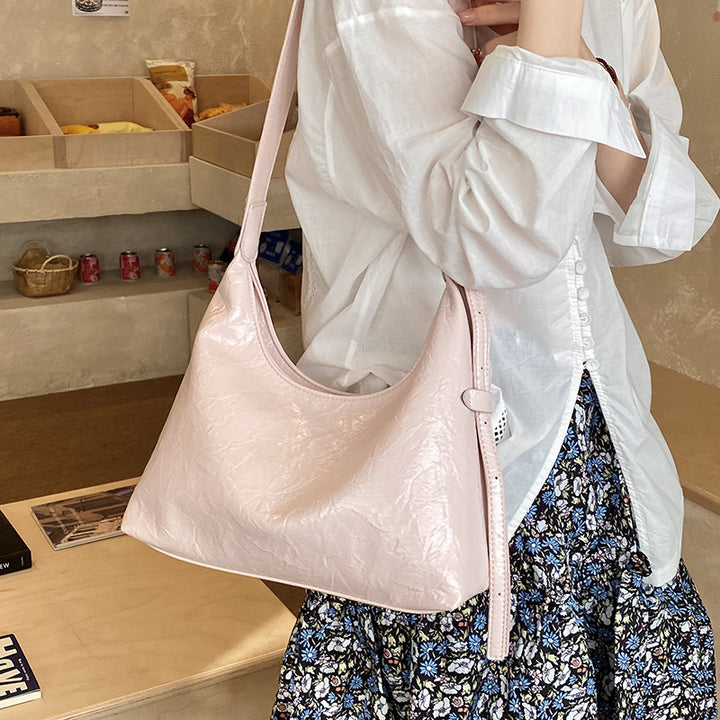 Soft Leather Minimalist Hobo Bag Stornfield