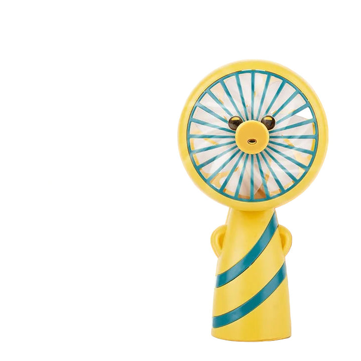 Women's Portable Mini Hand Fan in Cute Bear Design Stornfield
