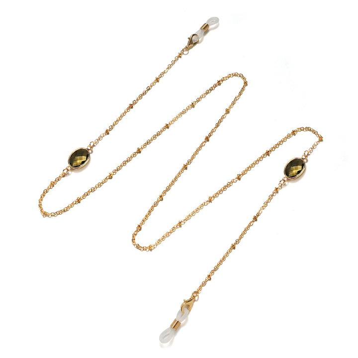 Elegant Gemstone-Embellished Eyewear Holder Stornfield