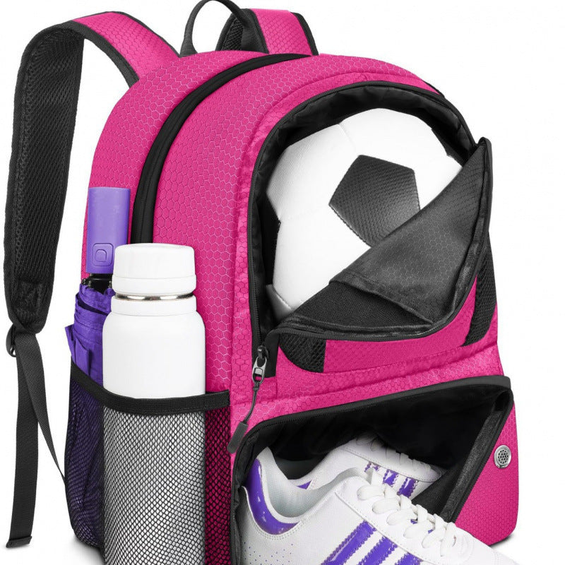 Sporty backpack with shoe compartment and drink compartment Stornfield