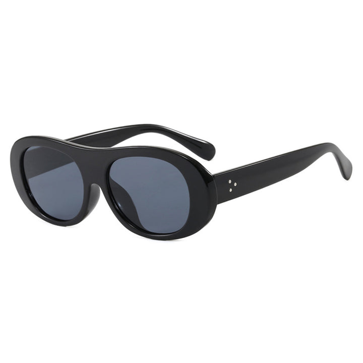 Women's fashionable oversized sunglasses with elegant tortoiseshell pattern Stornfield