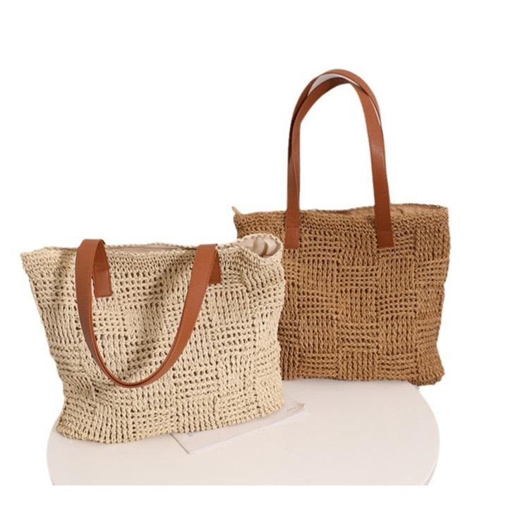 Natural braided tote bag Stornfield