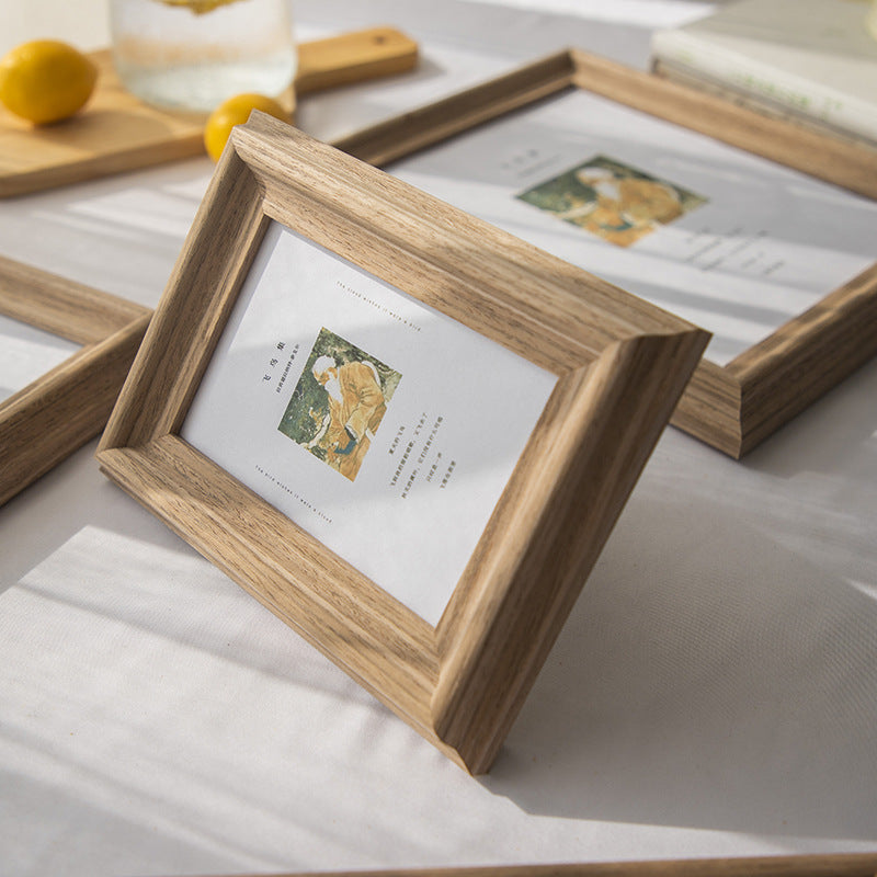 Rustic Wooden Picture Frame for Wall Display