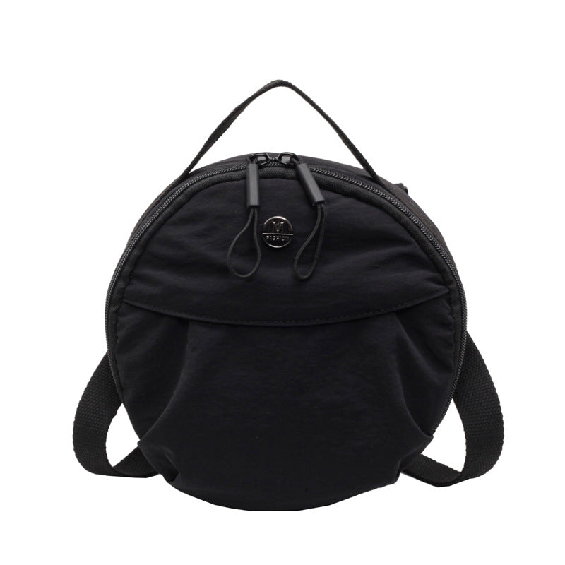 Compact Round Crossbody Bag