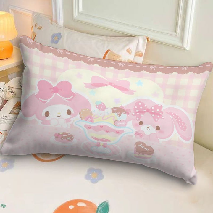 Cute Cartoon-Themed Decorative Pillow