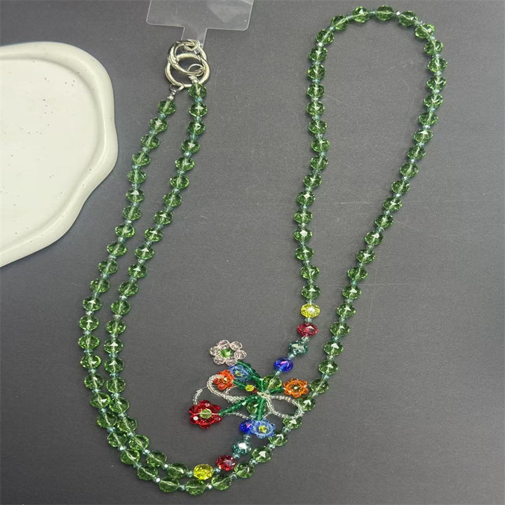 Decorative Beaded Charm Keychain Stornfield 1790135941