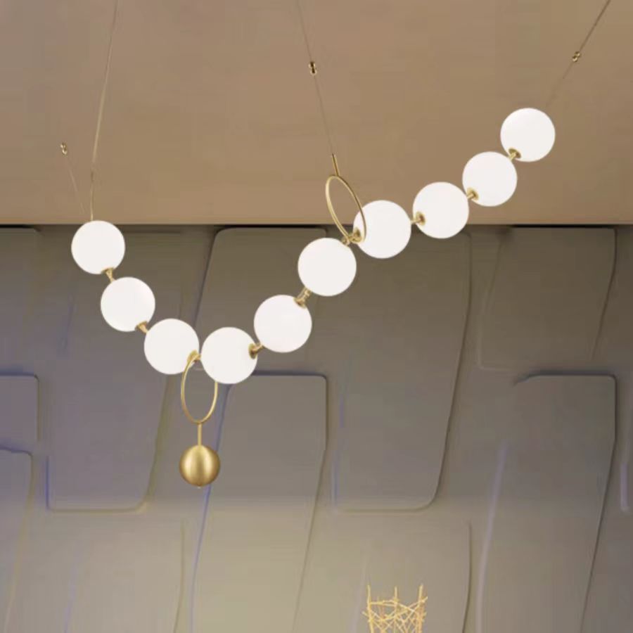 Modern Orbital Pendant Light
