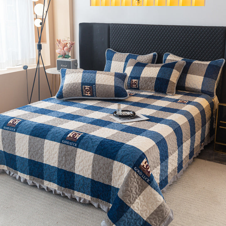 Playful Cartoon-Themed Bedspread Set