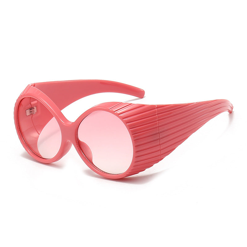Women Oversized Cat-Eye Sunglasses with Stylish, Textured Frame Stornfield