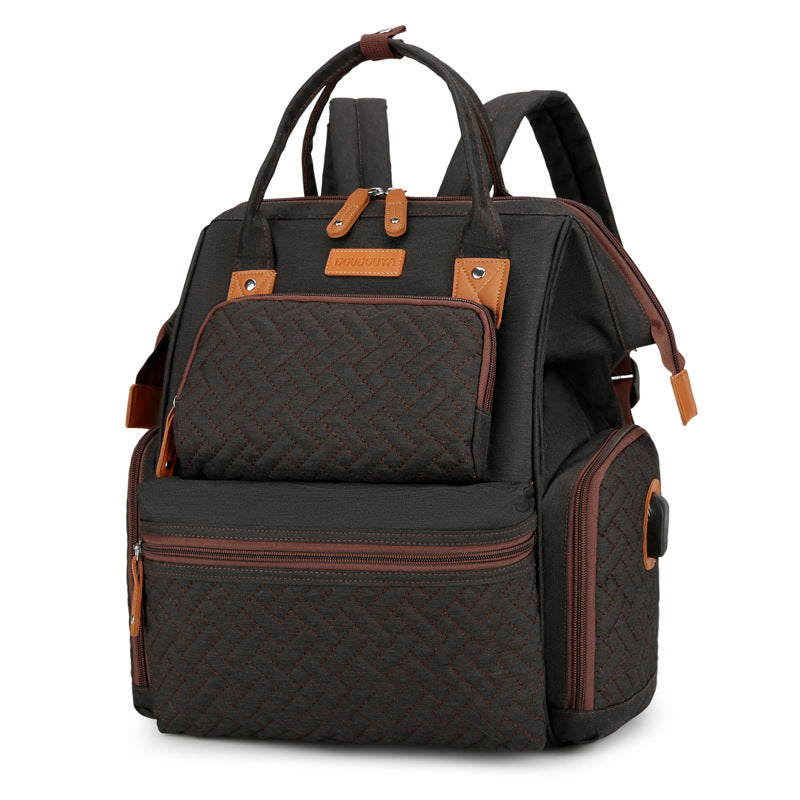 Ergonomic Multi-Compartment Diaper Backpack Stornfield