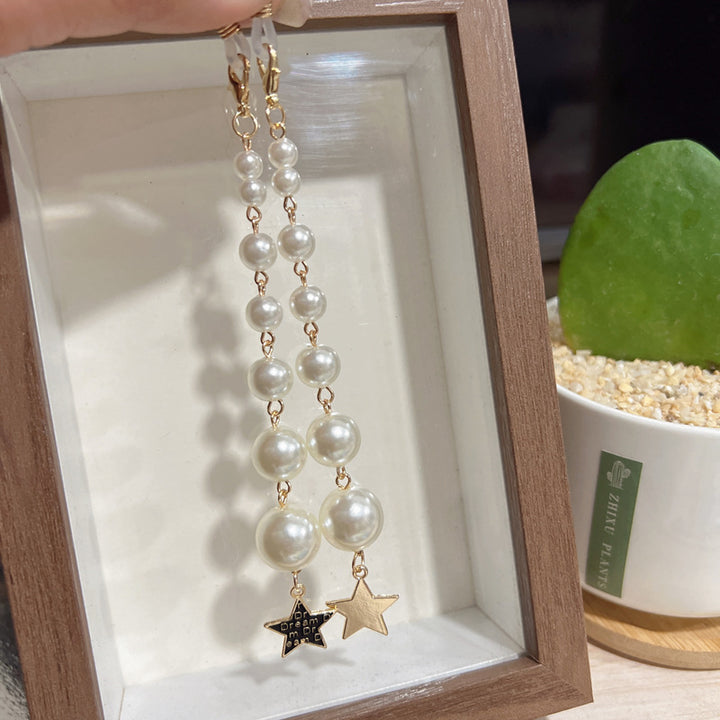 Glamorous Long Pearl Drop Earrings Stornfield