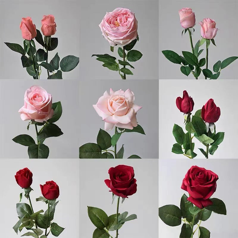 Lifesize Faux Rose Bouquet