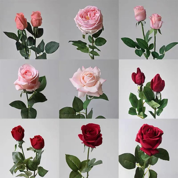 Lifesize Faux Rose Bouquet