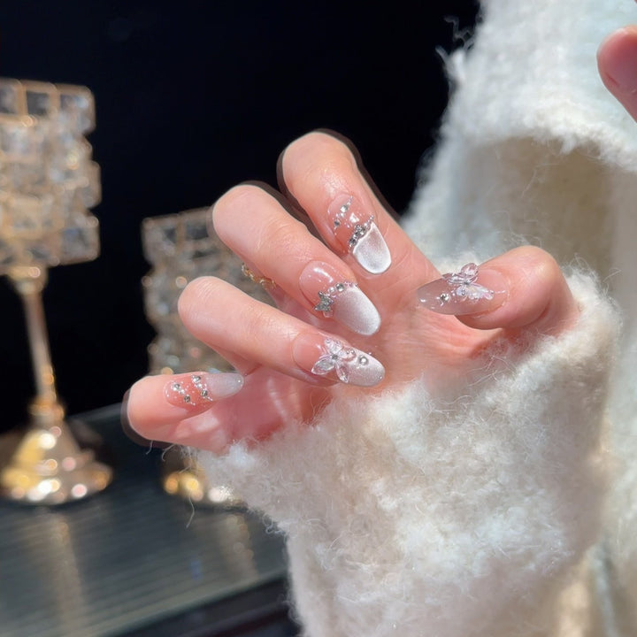 Elegant Decorative Press-On Nail Art Stornfield