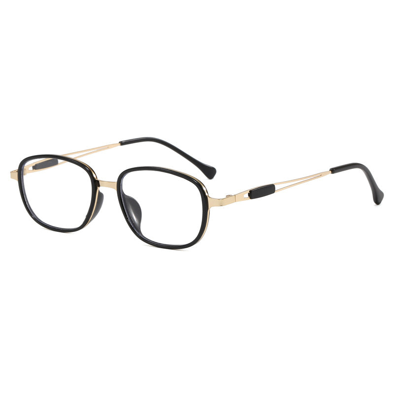 Fashionable sunglasses with square frame and slim metal frame Stornfield