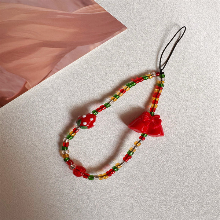 Playful Beaded Charm Phone Strap Stornfield 1790135971