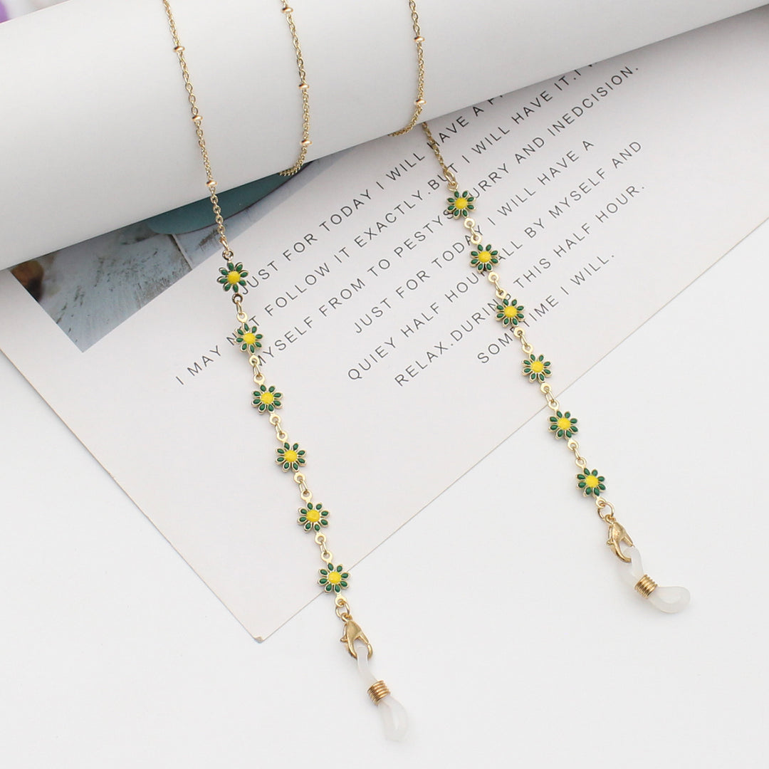 Floral Themed Eyewear Chain Stornfield
