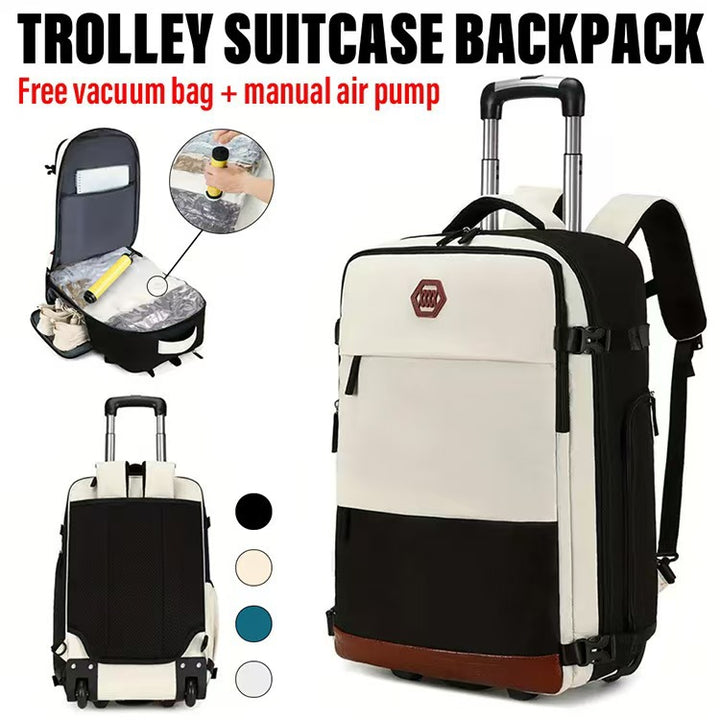Versatile Trolley Suitcase Backpack