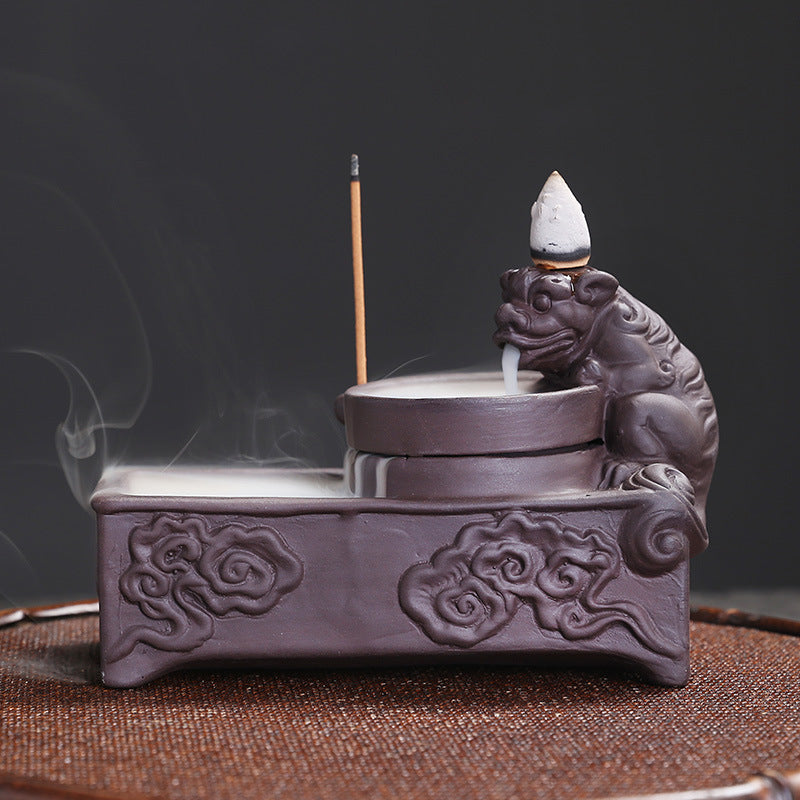 Creative Dragon-Inspired Incense Burner