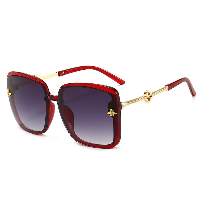 Luxe Oversized Square Frame Sunglasses Stornfield