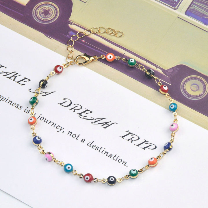 Colorful Beaded Ankle Bracelet Stornfield