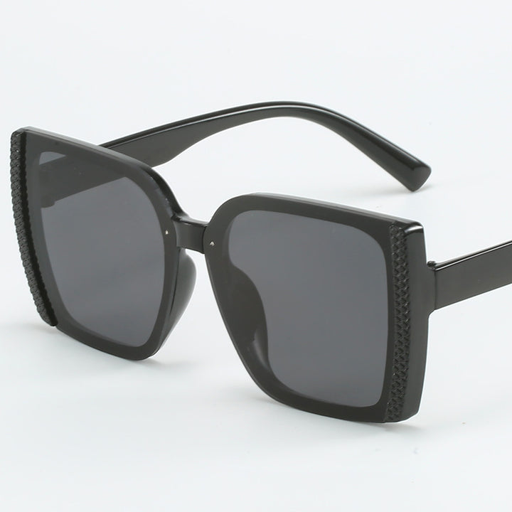 Women oversized designer sunglasses in modern woven design Stornfield