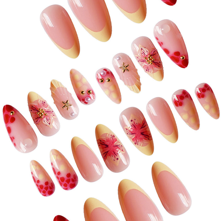 Artistic Floral Nail Art Extensions Stornfield 1787913534