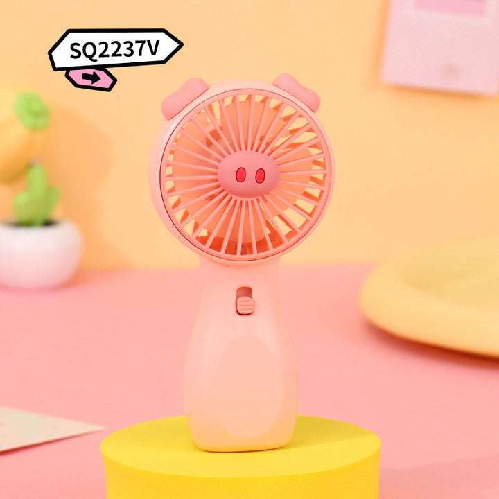 Unisex Hand Fan in Cute Animal Design Stornfield