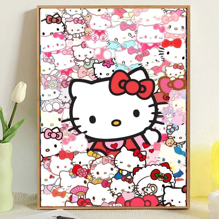 Hello Kitty Character Wall Art Stornfield