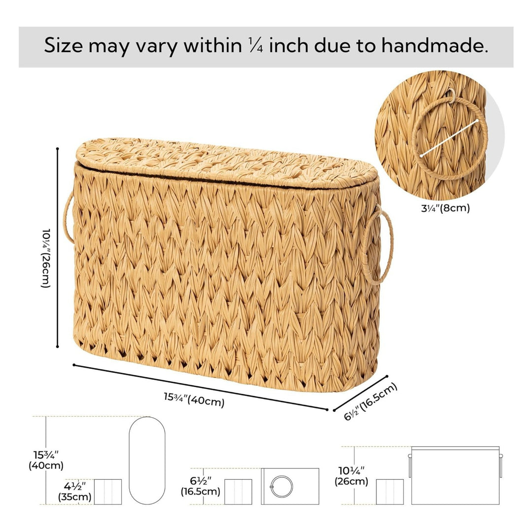 Handwoven Seagrass Storage Basket Stornfield