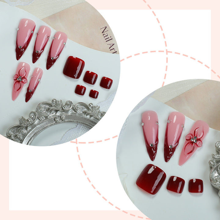 Elegant Decorative Press-On Nail Set Stornfield 1788496206