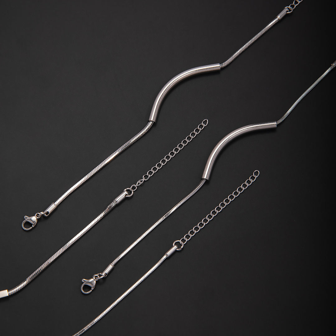 Elegant Minimalist Silver Chain Bracelet Stornfield