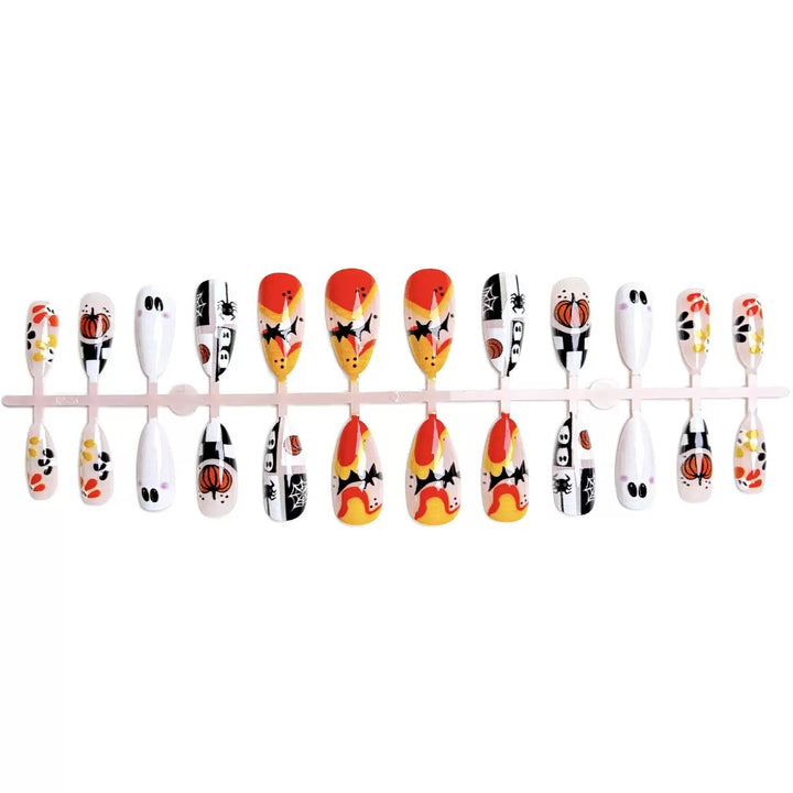 Artistic Halloween Nail Art