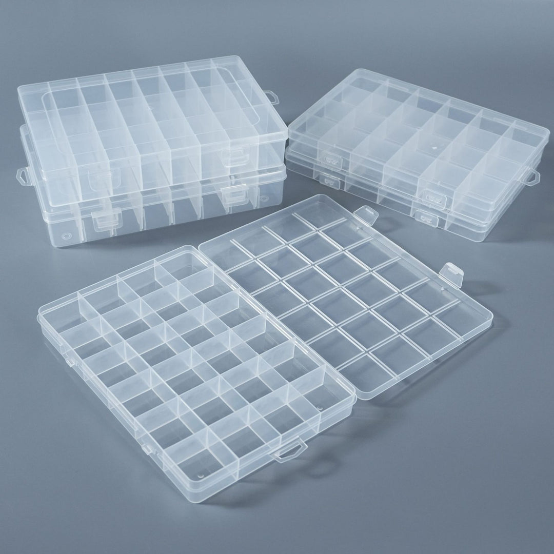 Clear Multi-Section Craft Organizer Stornfield
