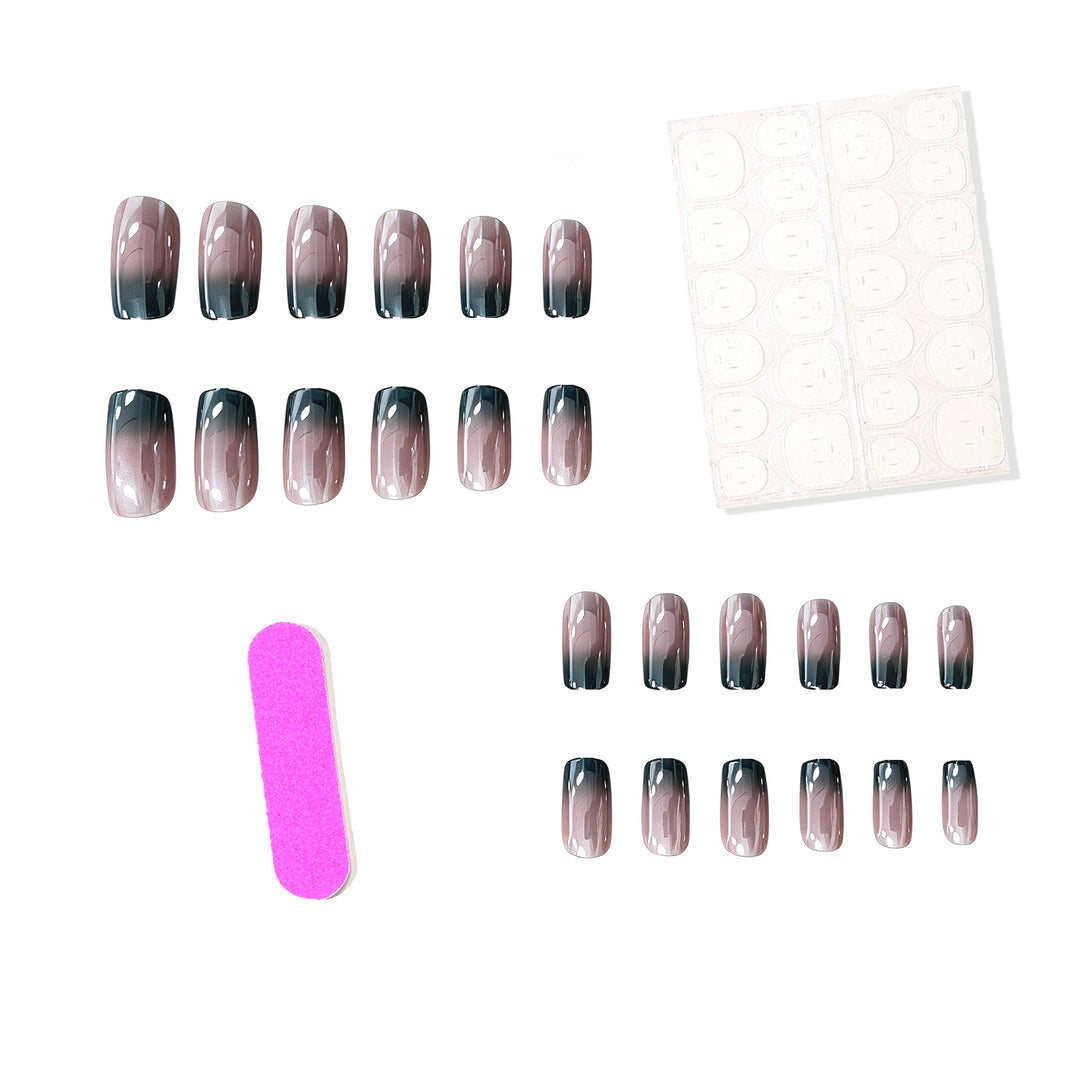 Premium Glossy Ombre Nail Extensions Stornfield