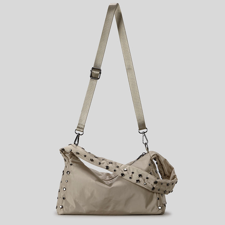 Studded Hobo Bag