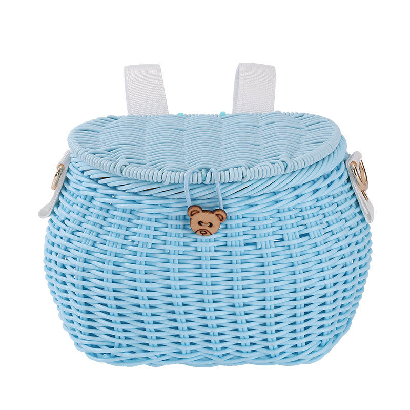 Cute Animal-Themed Woven Storage Basket Stornfield
