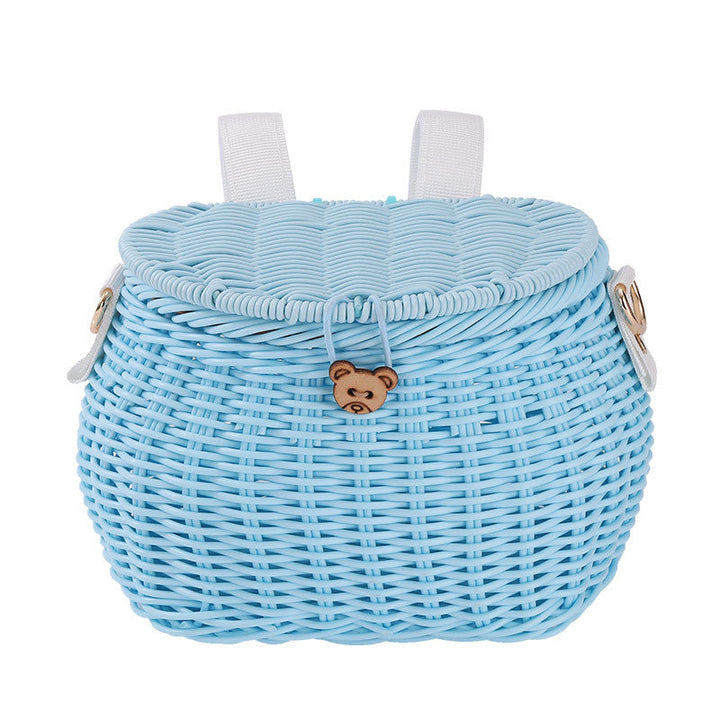 Cute Animal-Themed Woven Storage Basket Stornfield
