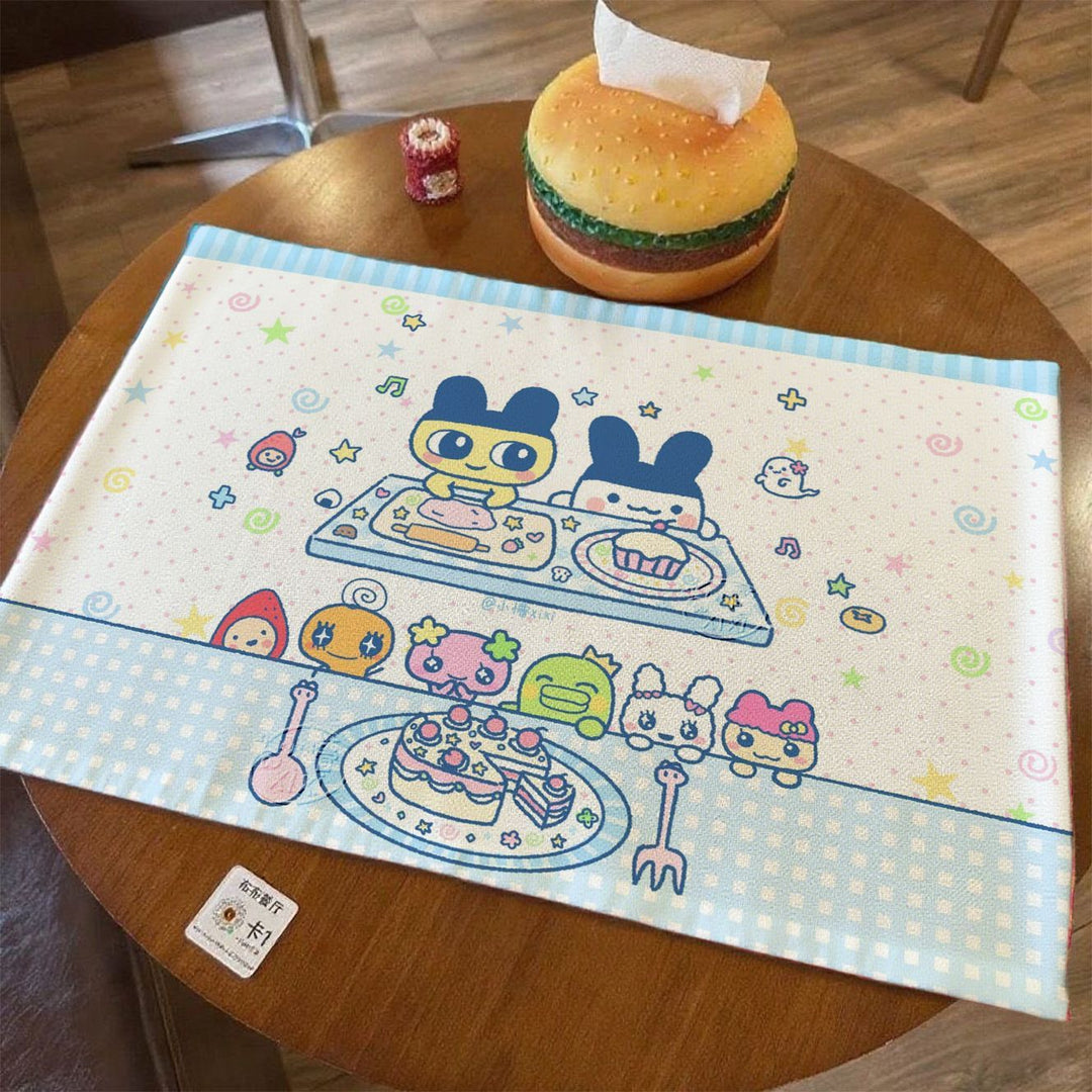 Cartoon-Themed Table Mat
