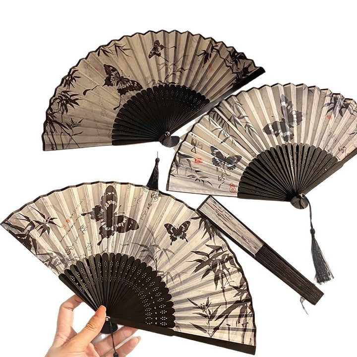 Handmade Fan with Elegant Butterfly Design Stornfield